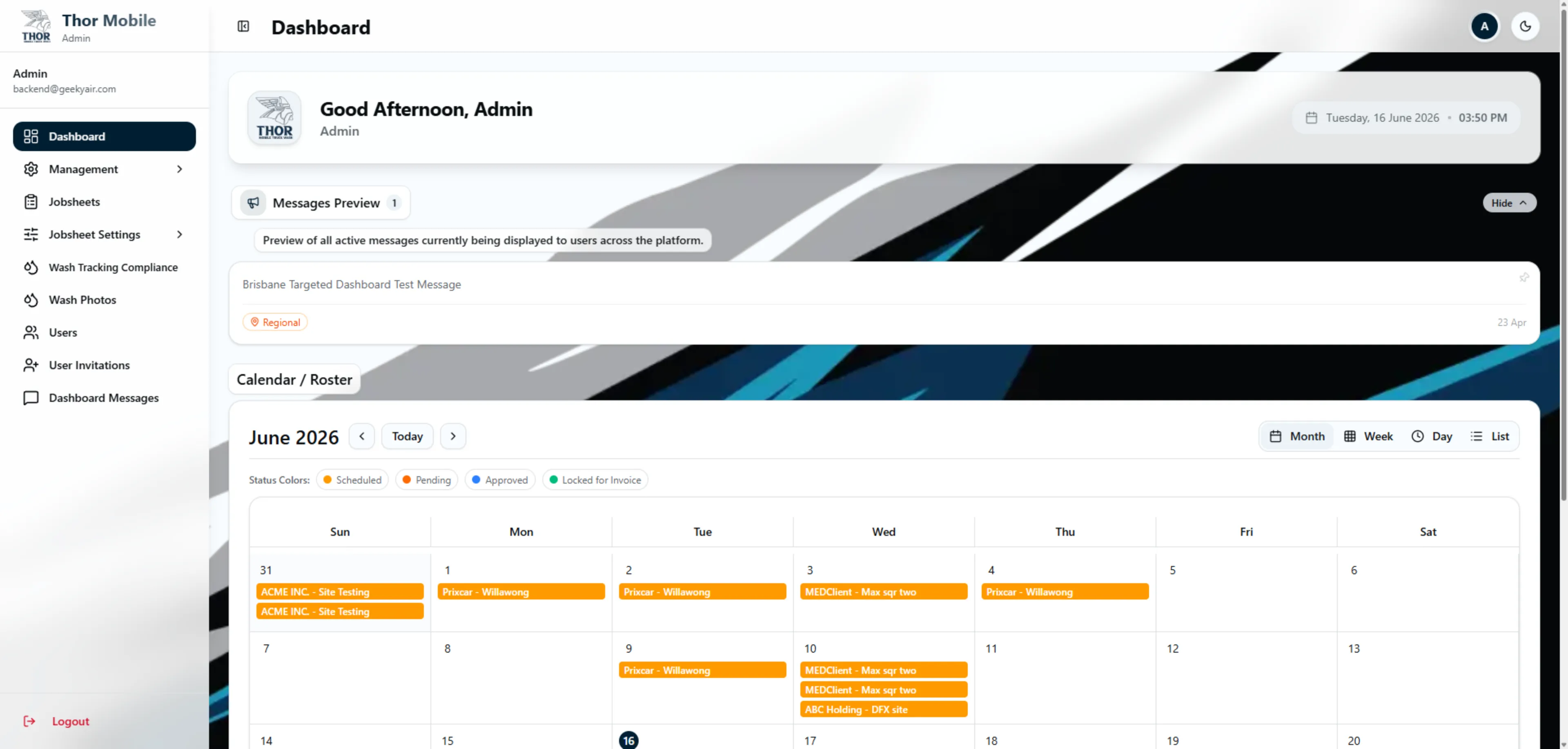 Dashboard